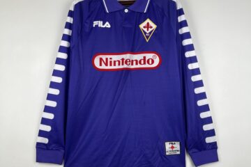 Fiorentina Retro 1998 Manga Larga