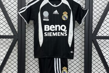 Real madrid 06/07 visitante niños