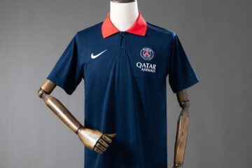 PSG 25/26 polo – Cyan