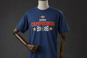 España 2026 We Are Champions T-Shirt Blue