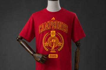 España 2026 We Are Champions T-Shirt Red